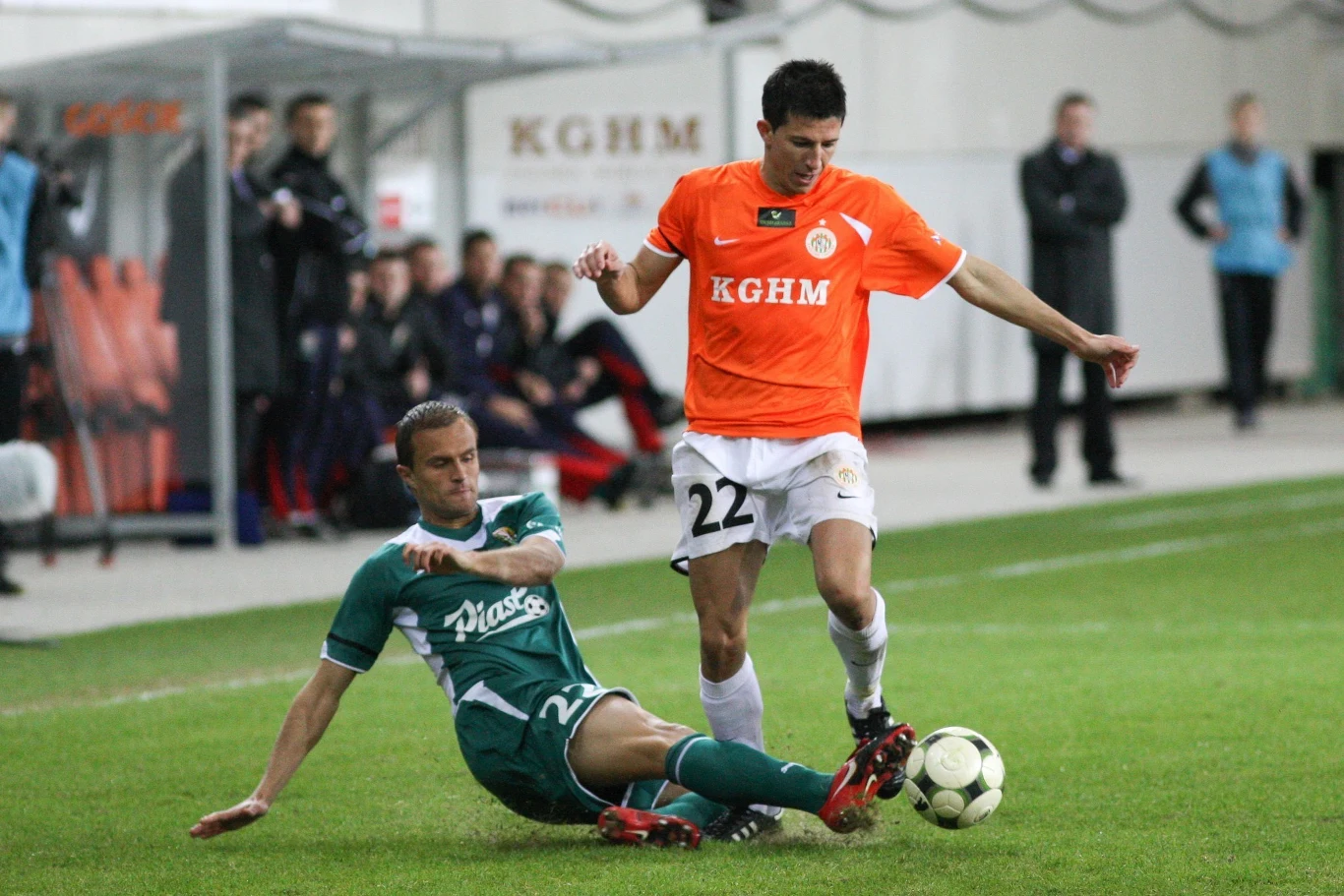 Iljan Micanski w barwach Zagłębia Lubin