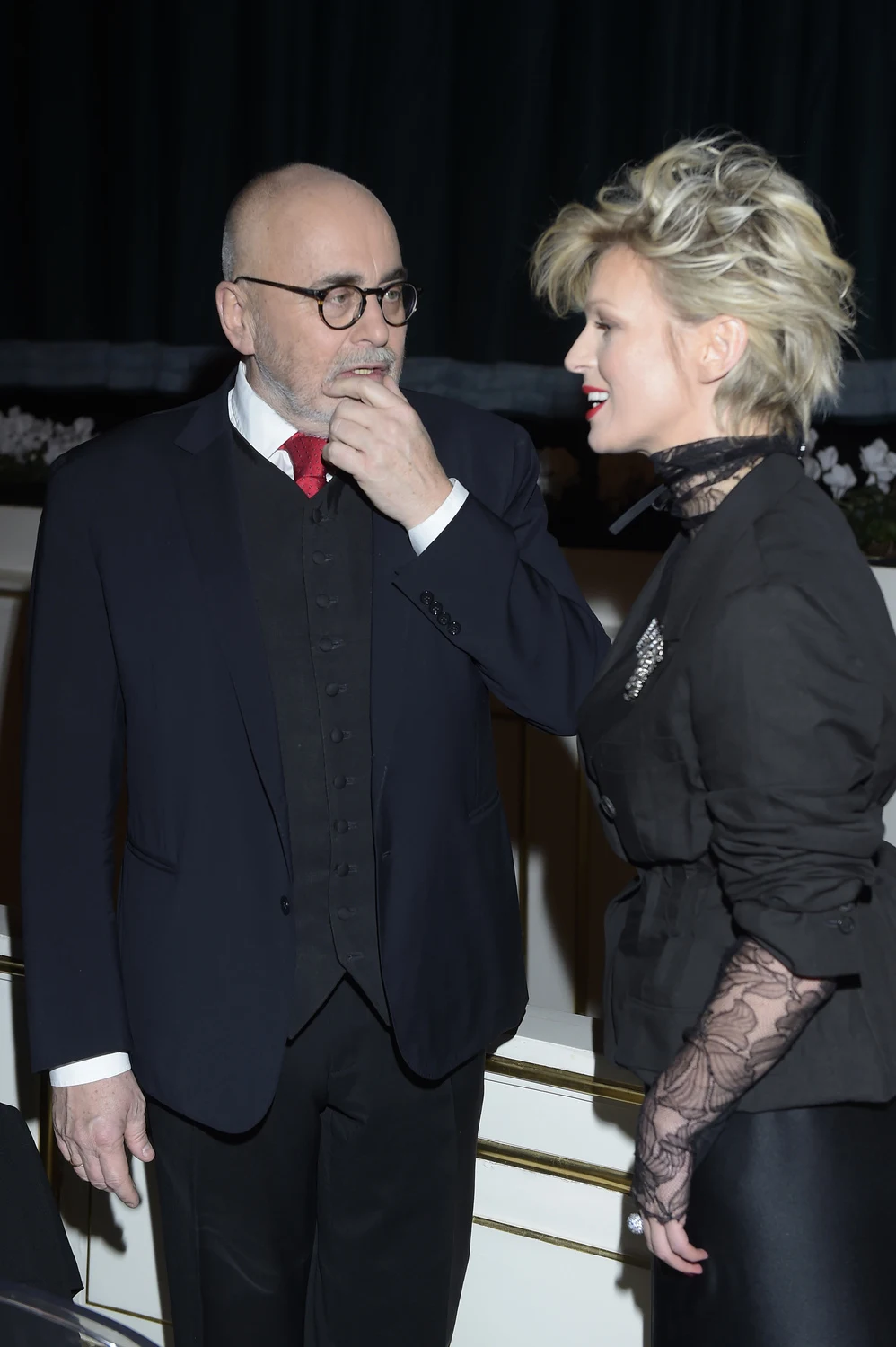 Michał Kwieciński - szef Akson Studio i producent serialu z Magdaleną Mołek, gospodynią wieczoru