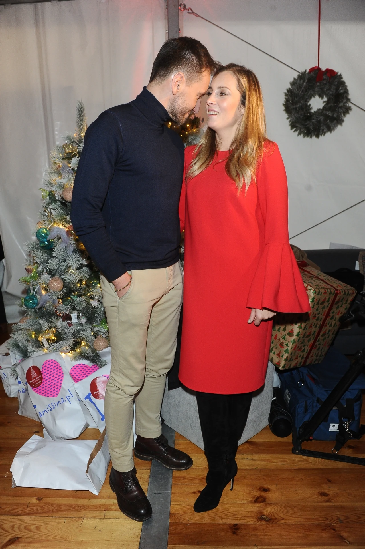 Piotr Kraśko z żoną Karoliną Piotr Kraśko z żoną Karoliną