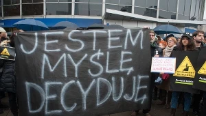 Czarny protest; zdj. ilustracyjne 