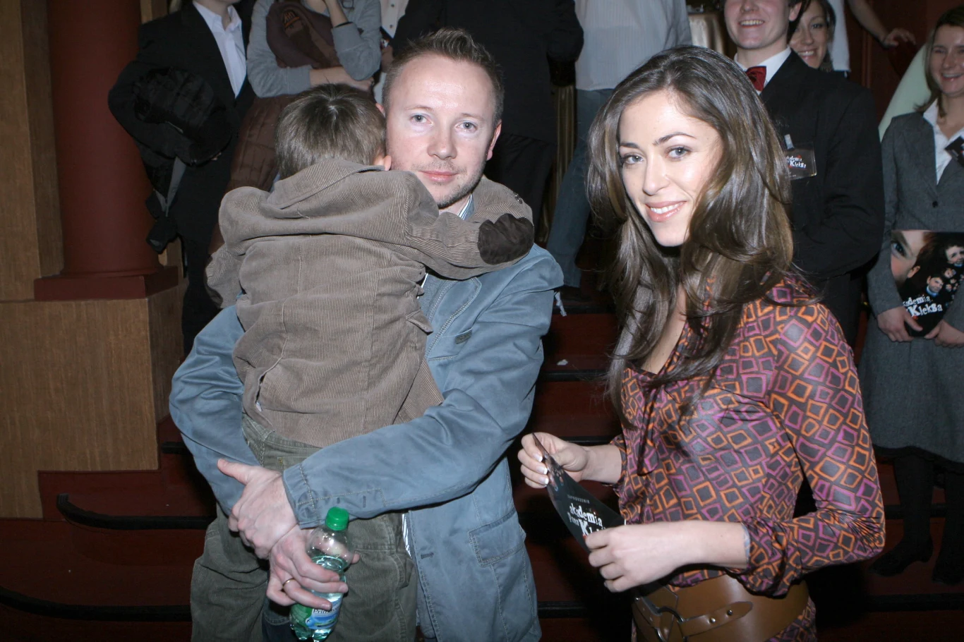 Kukulska z mężem i synkiem Kukulska z mężem i synkiem