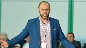 Trener Miasta Szkła Krosno Michał Baran