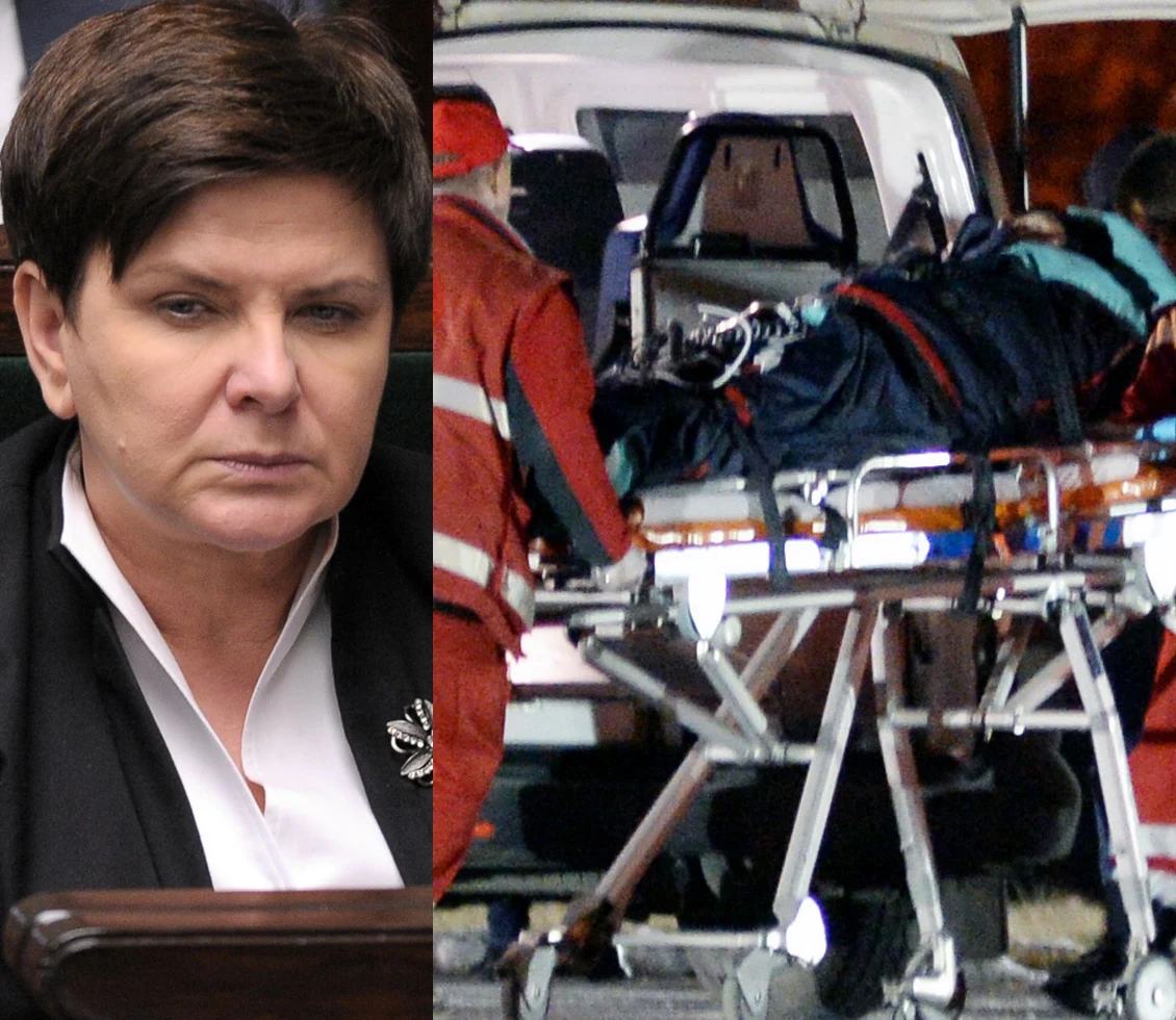 Premier Beata Szydło uległa wypadkowi Premier Beata Szydło uległa wypadkowi