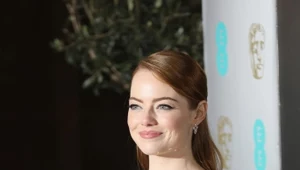 Emma Stone na rozdaniu nagród Bafta