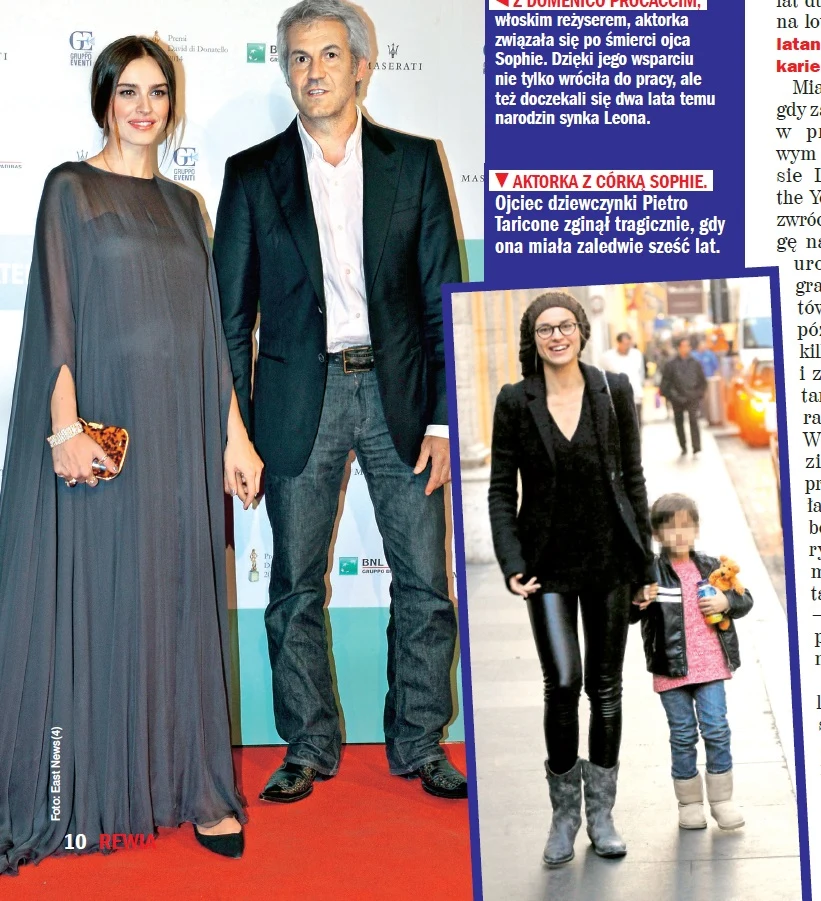 Kasia z nowym partnerem i córeczką Kasia z nowym partnerem i córeczką