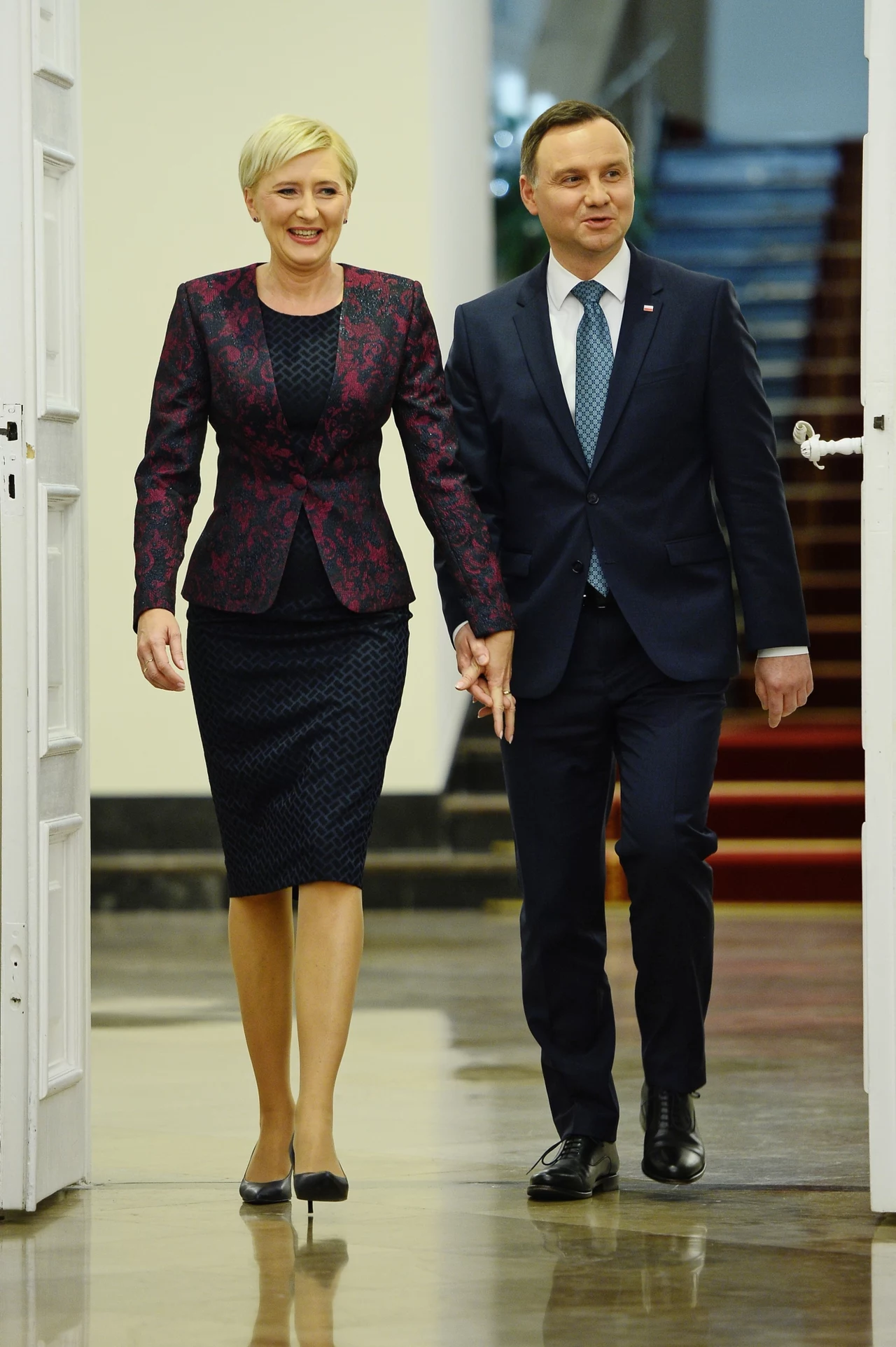 Agata Kornhauser-Duda i Prezydent Andrzej Duda Agata Kornhauser-Duda i Prezydent Andrzej Duda
