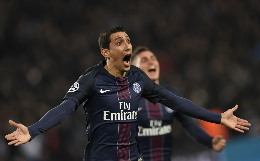 Angel di Maria dał PSG prowadzenie Angel di Maria dał PSG prowadzenie