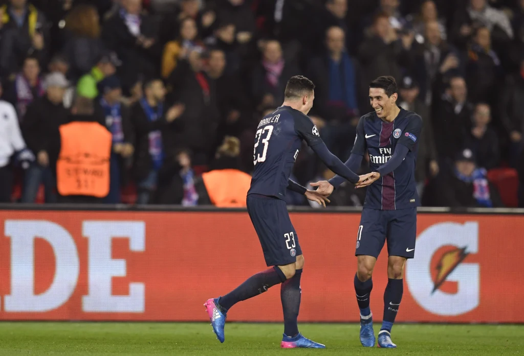 Julian Draxler i Angel Di Maria (z prawej) Julian Draxler i Angel Di Maria (z prawej)