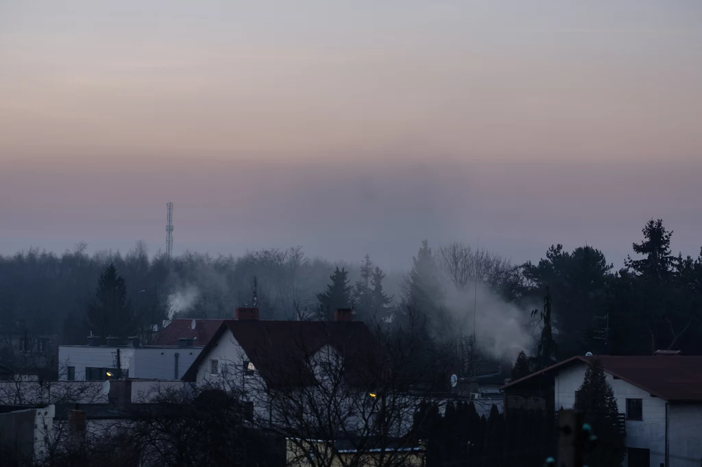 Smog nad Naramowicami w Poznaniu Smog nad Naramowicami w Poznaniu
