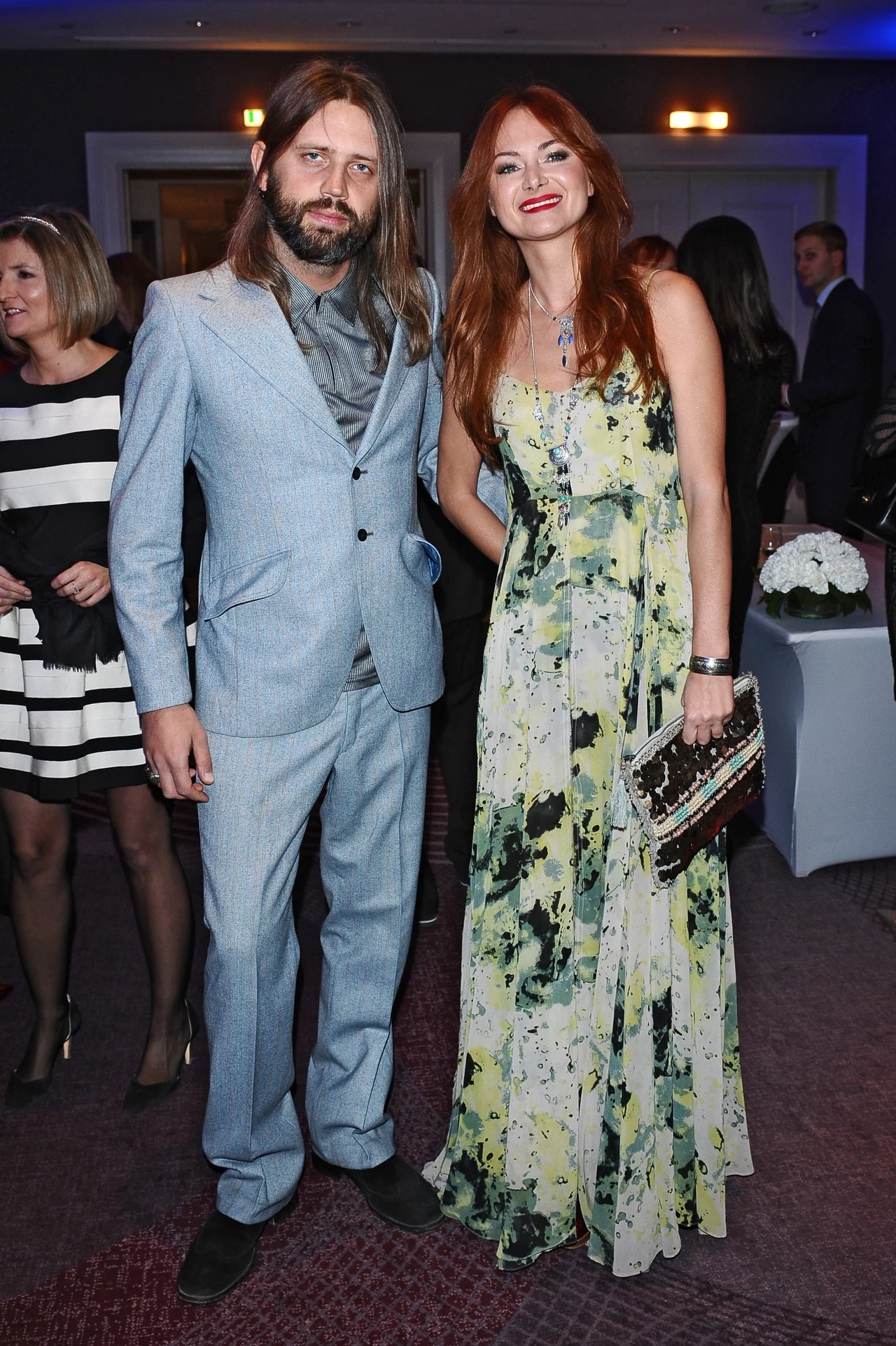 Ania Rusowicz z mężem Hubertem Ania Rusowicz z mężem Hubertem