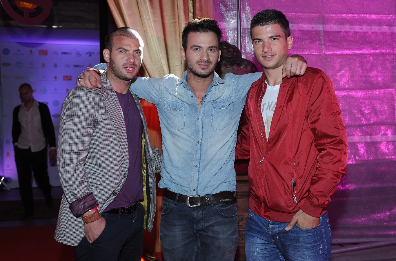 Stefano Terrazzino z braćmi: Vincenzo i Marco Stefano Terrazzino z braćmi: Vincenzo i Marco