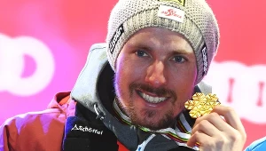 Austriak Marcel Hirscher ze złotym medalem MŚ