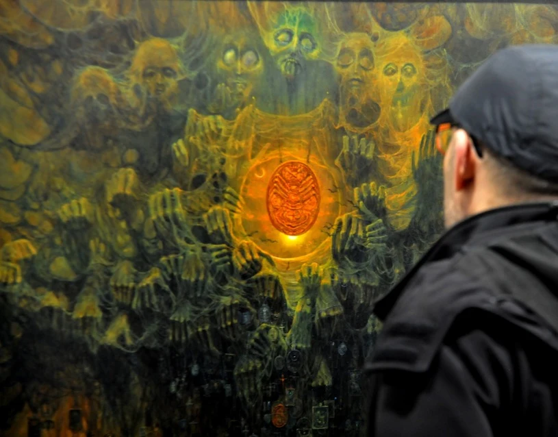 Wystawa prac Zdzisława Beksińskiego w NCK w Krakowie