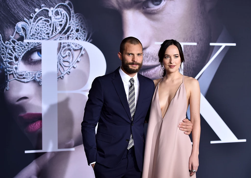 Jamie Dornan i Dakota Johnson promują "Ciemniejszą stronę Greya"