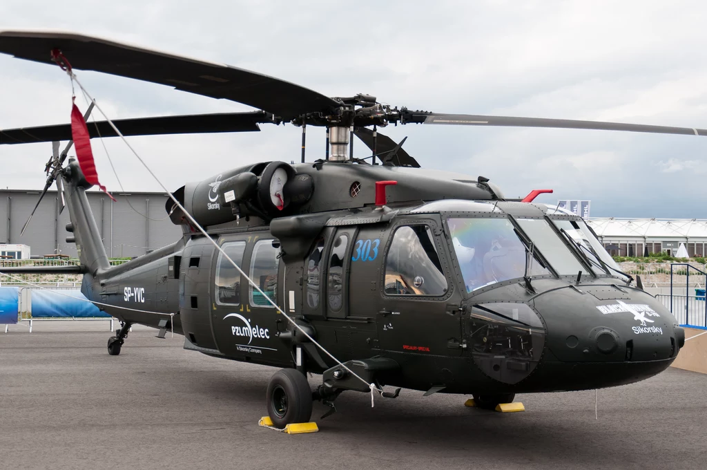 Sikorsky S-70i Black Hawk wyprodukowany w Mielcu. Fabryka należąca do Amerykanów nie produkuje wersji dla Wojsk Specjalnych