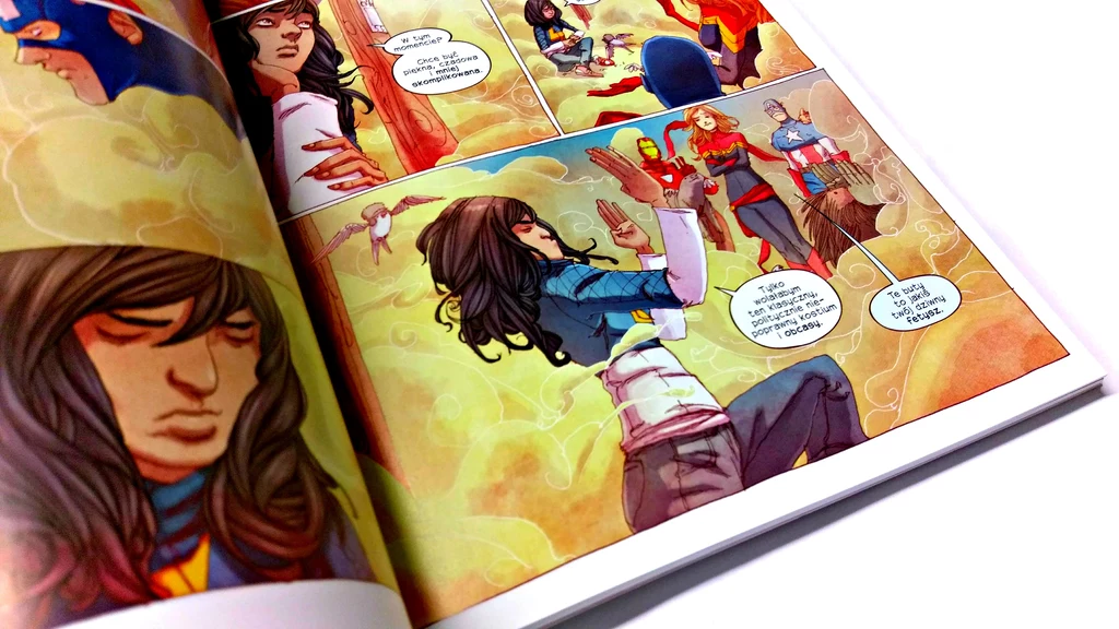 Fragment komiksu Ms Marvel