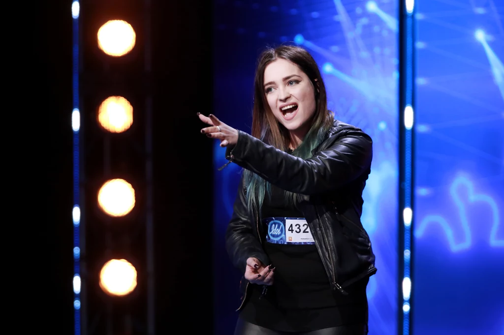 Carolin Mrugała w "Idolu" Carolin Mrugała w "Idolu"