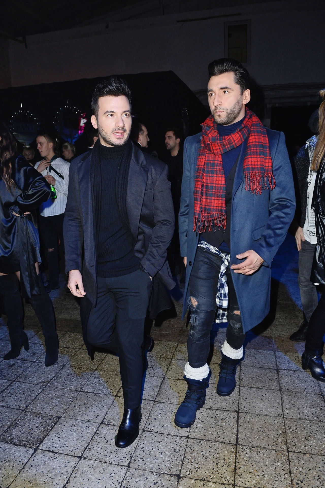 Terrazzino wrócił do "TzG". Na zdj. z Rafałem Maserakiem Terrazzino wrócił do "TzG". Na zdj. z Rafałem Maserakiem