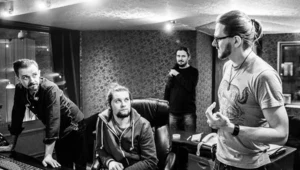 Meller/Gołyźniak/Duda w studiu - Maciej Meller drugi z prawej