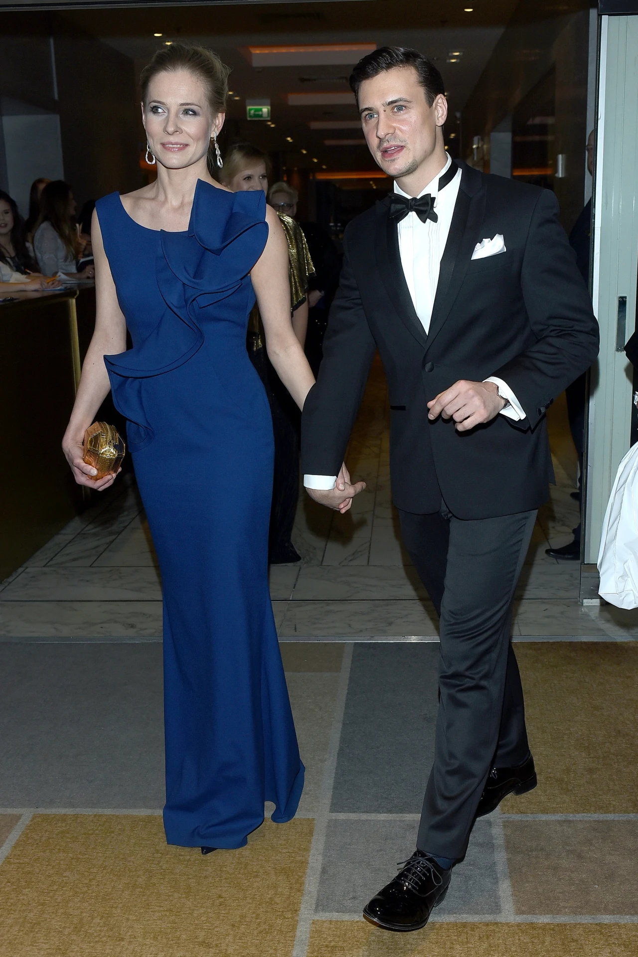 Mateusz Damięcki z ukochaną, Pauliną Andrzejewską