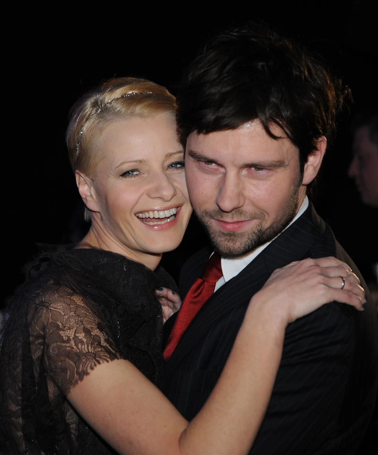 Małgorzata Kożuchowska z mężem Małgorzata Kożuchowska z mężem