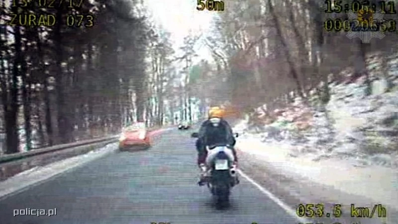 Motocyklista miał 1,8 promila, za to nie miał prawa jazdy