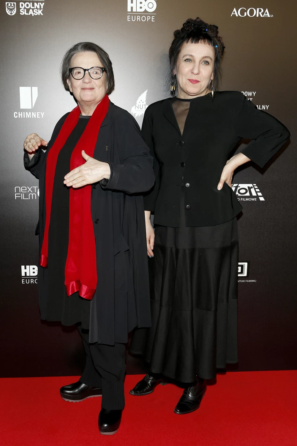 Agnieszka Holland i Olga Tokarczuk Agnieszka Holland i Olga Tokarczuk