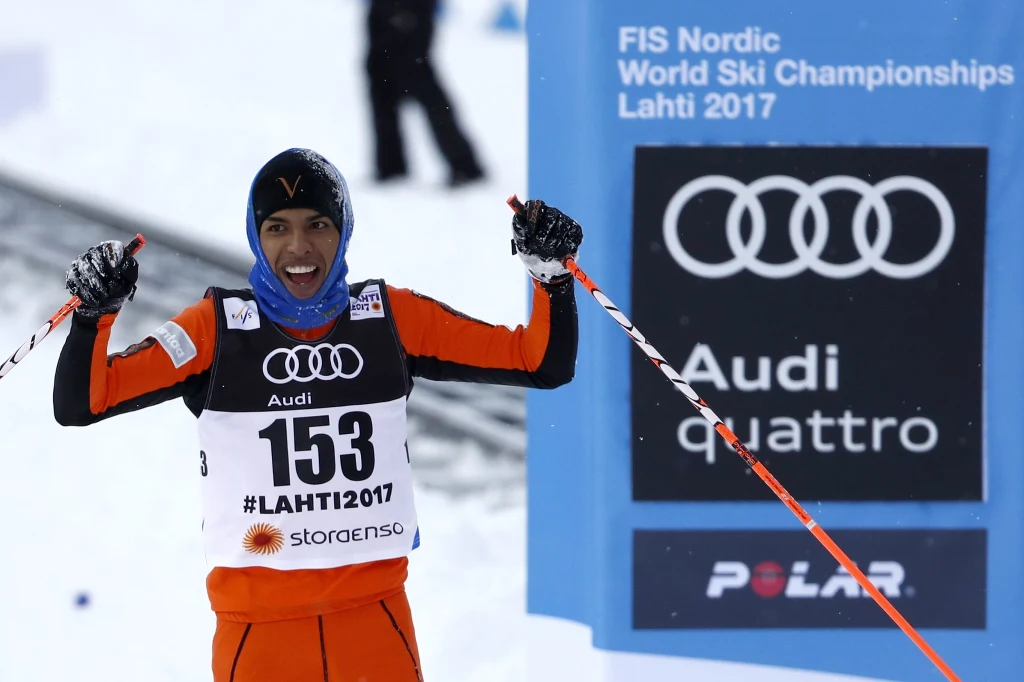 Adrian Solano na MŚ w Lahti Adrian Solano na MŚ w Lahti