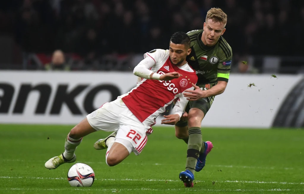 Ajax - Legia w 1/16 finału LE. Zdjęcia Ajax - Legia w 1/16 finału LE. Zdjęcia