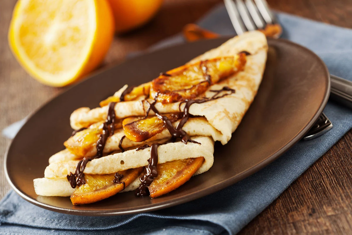 Naleśniki pomarańczowe Naleśniki pomarańczowe