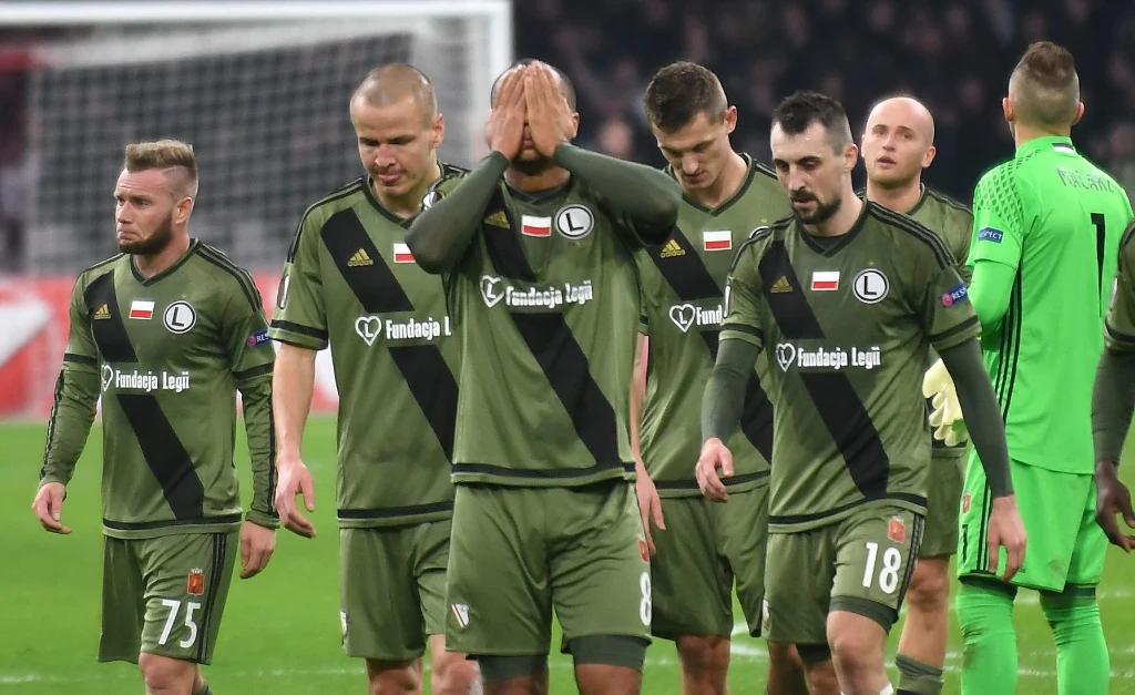 Legioniści pożegnali się z europejskimi pucharami Legioniści pożegnali się z europejskimi pucharami