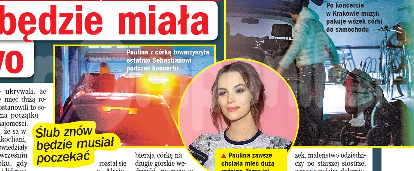 Nieoficjalne informacje o terminie porodu Krupińskiej podał tygodnik "Na Żywo"
