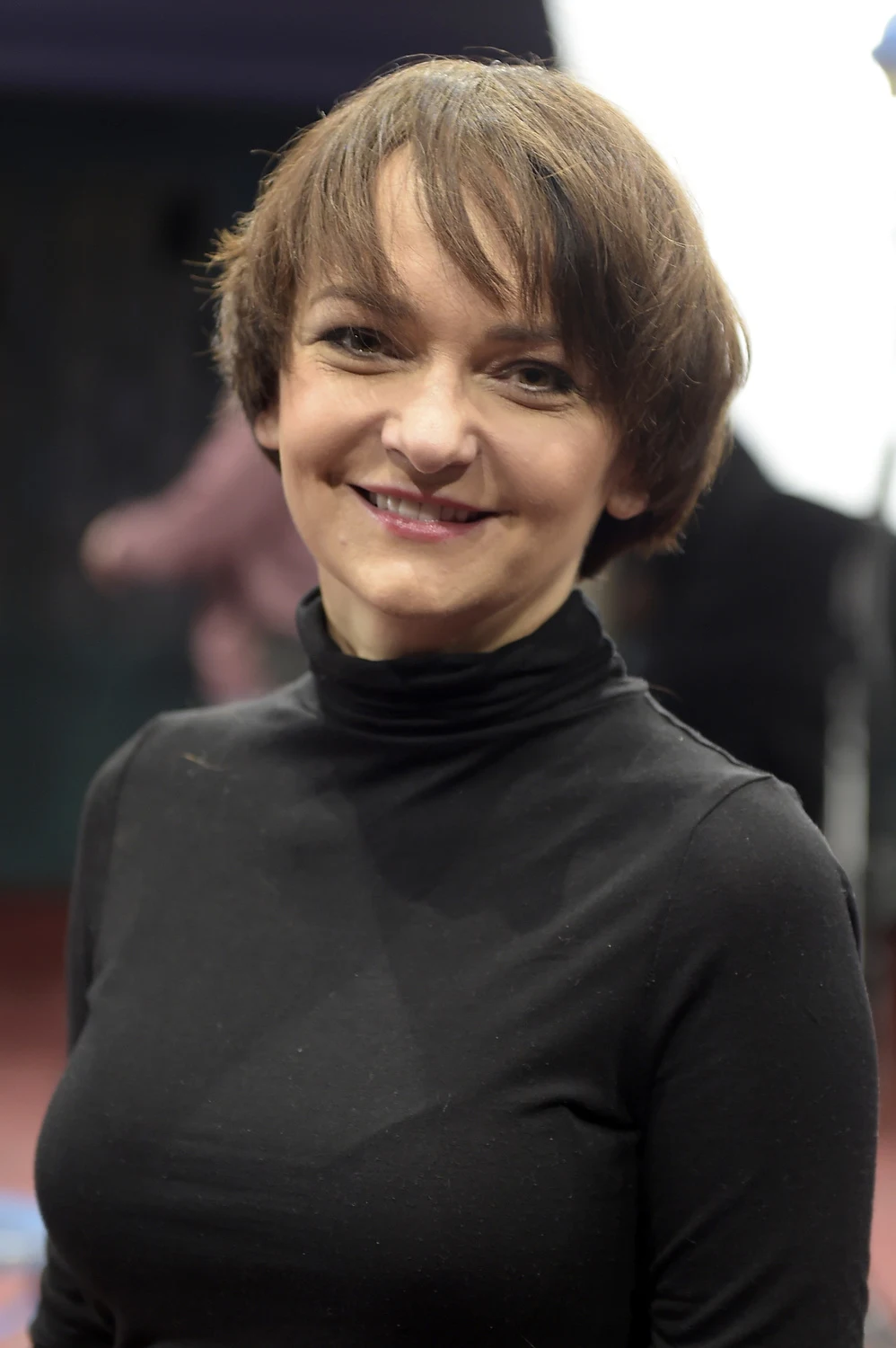 Izabela Dąbrowska w "Uchu Prezesa" gra panią Basię Izabela Dąbrowska w "Uchu Prezesa" gra panią Basię