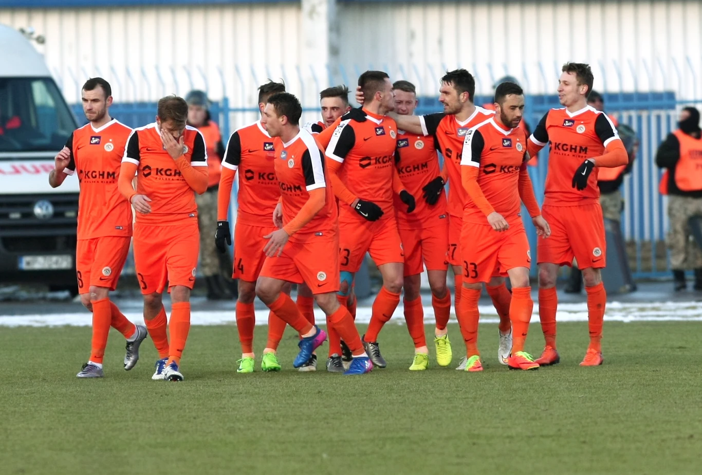 Wisła Płock - Zagłębie Lubin 2-1 w meczu 23. kolejki Ekstraklasy