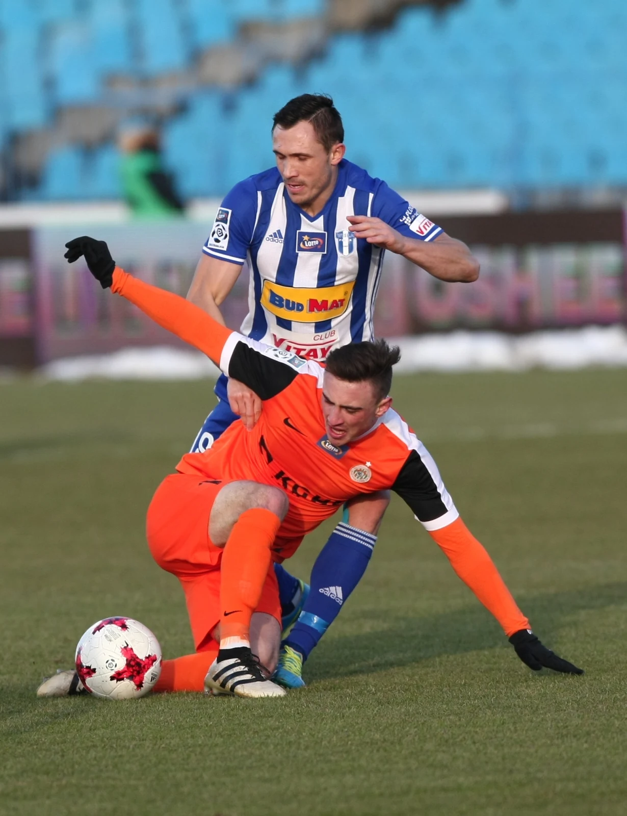 Wisła Płock - Zagłębie Lubin 2-1 w meczu 23. kolejki Ekstraklasy