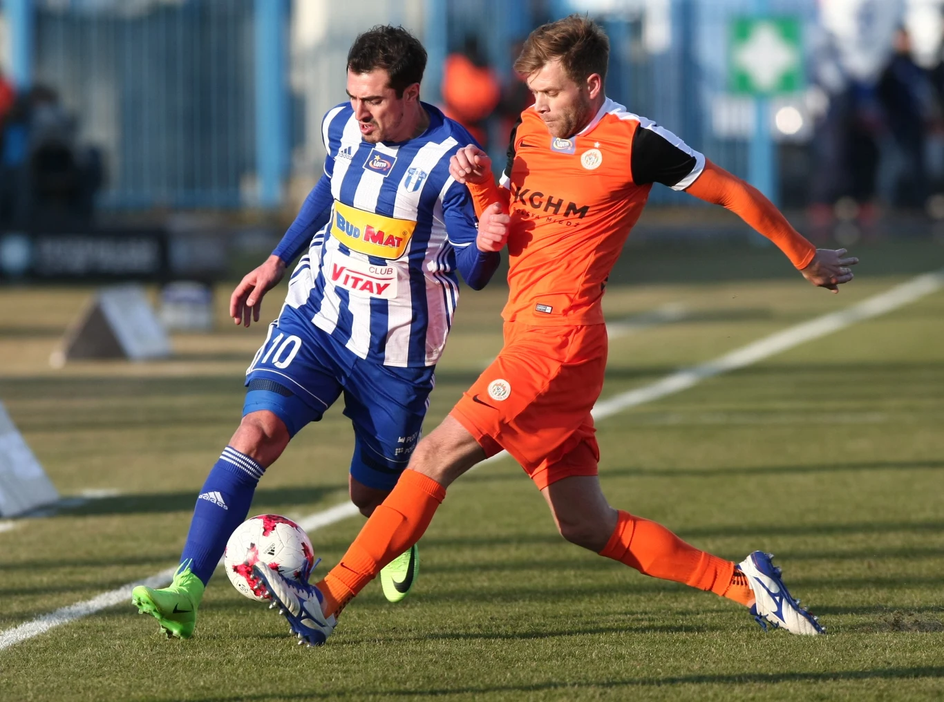 Wisła Płock - Zagłębie Lubin 2-1 w meczu 23. kolejki Ekstraklasy