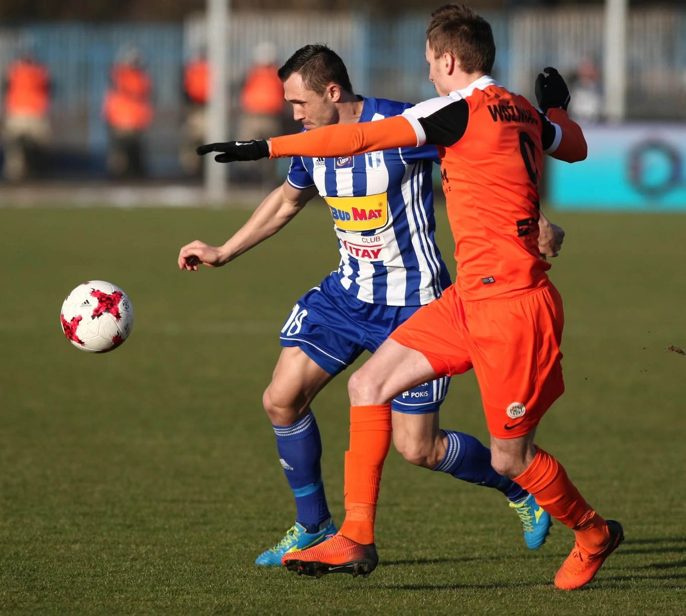 Wisła Płock - Zagłębie Lubin 2-1 w meczu 23. kolejki Ekstraklasy