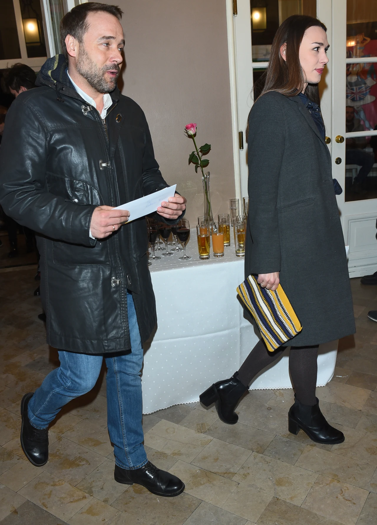 Łukasz Nowicki z ukochaną Łukasz Nowicki z ukochaną