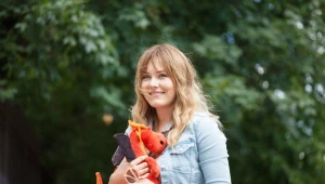 Magdalena Lamparska w serialu "Niania w wielkim mieście".