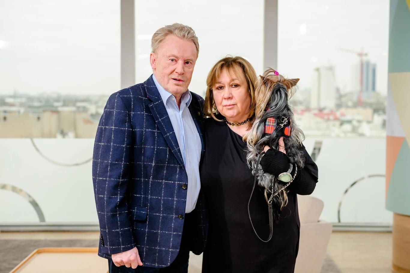 Krystyna Demska-Olbrychska i Daniel Olbrychski 