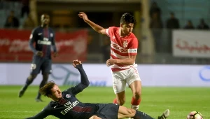 Krychowiak podczas meczu towarzyskiego z tunezyjskim Club Africain