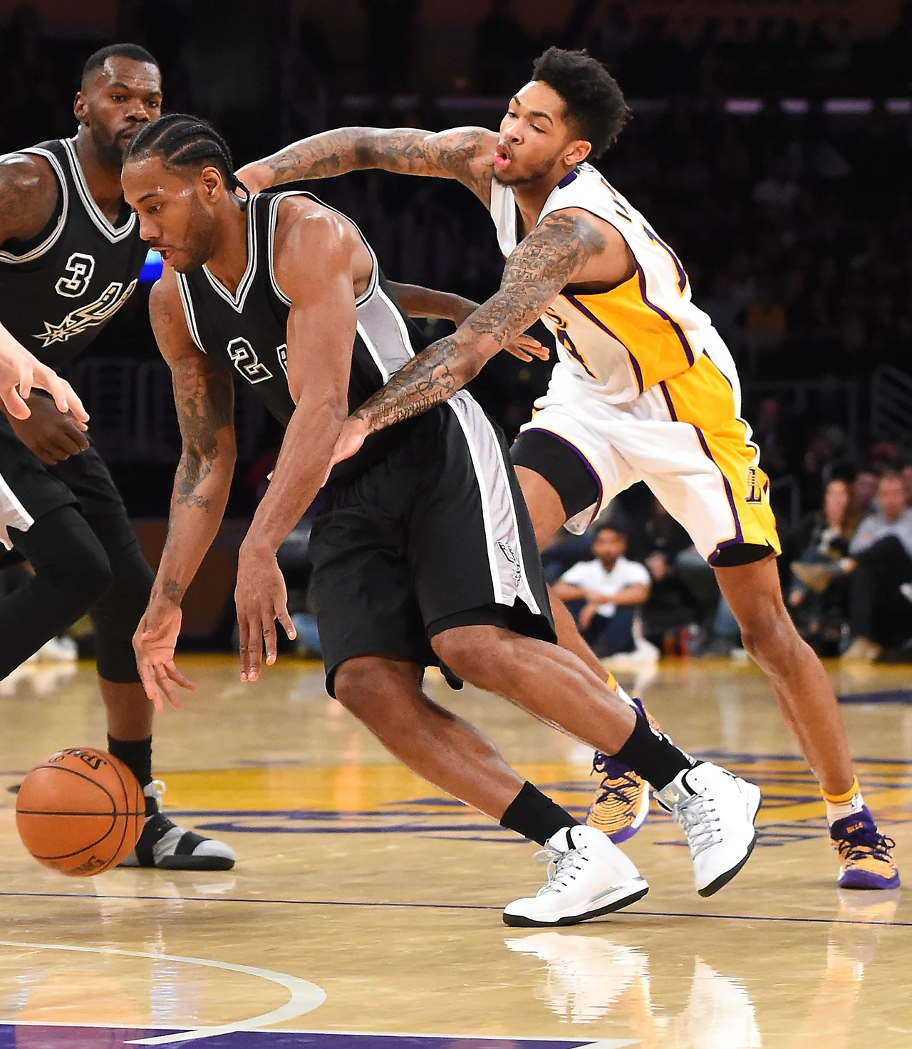 San Antonio Spurs (czarne stroje)