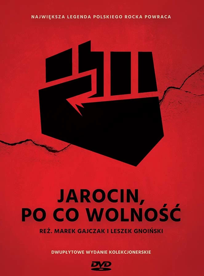 Okładka DVD "Jarocin, po co wolność"