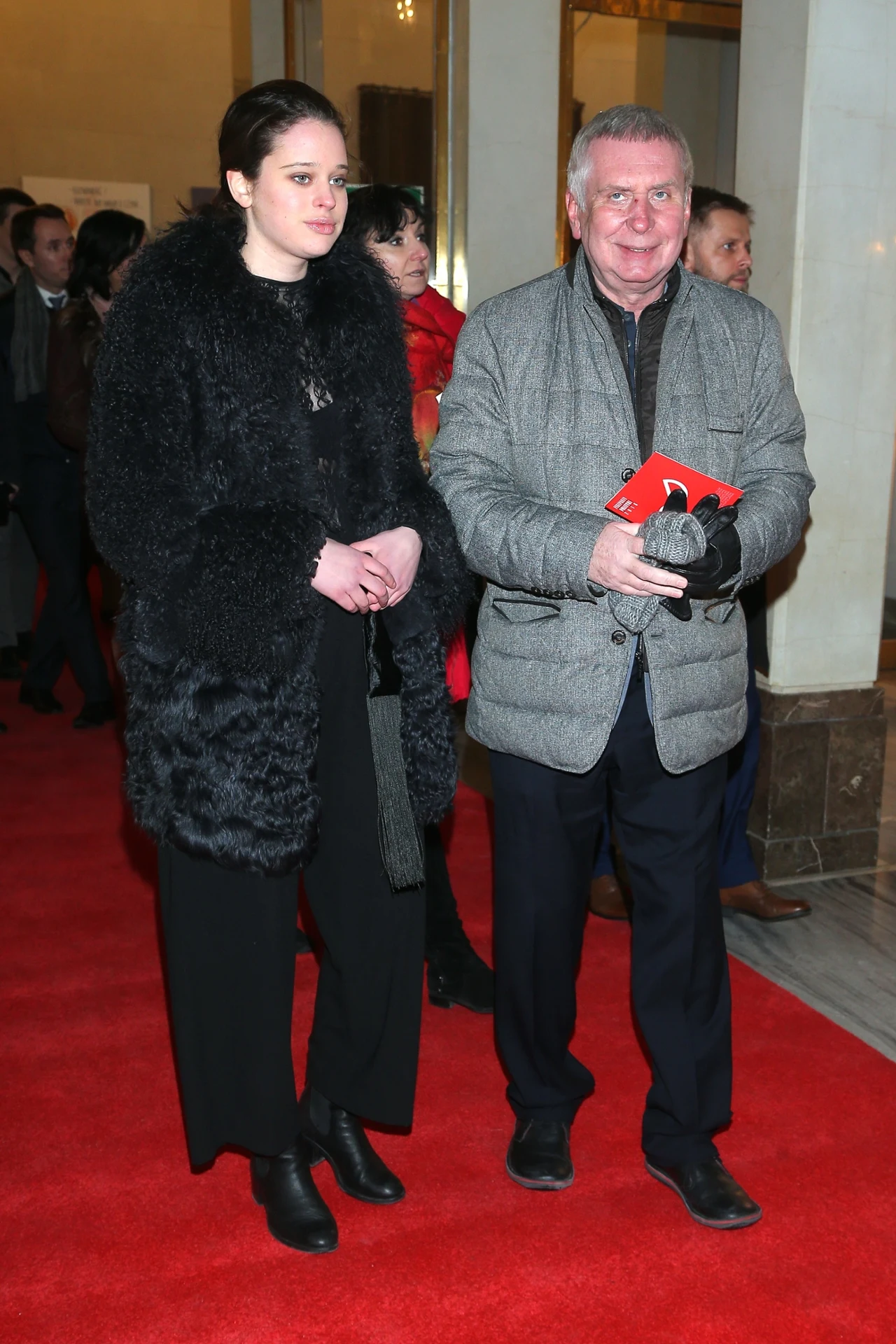 Krzysztof Materna z córką Matyldą Krzysztof Materna z córką Matyldą