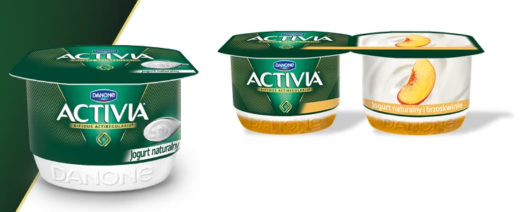 Jogurty Activia