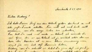 List esesmana z Auschwitz