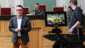 Konrad Łęcki na planie "Wyklętego"