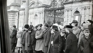 Protest studentów w marcu 1968 roku
