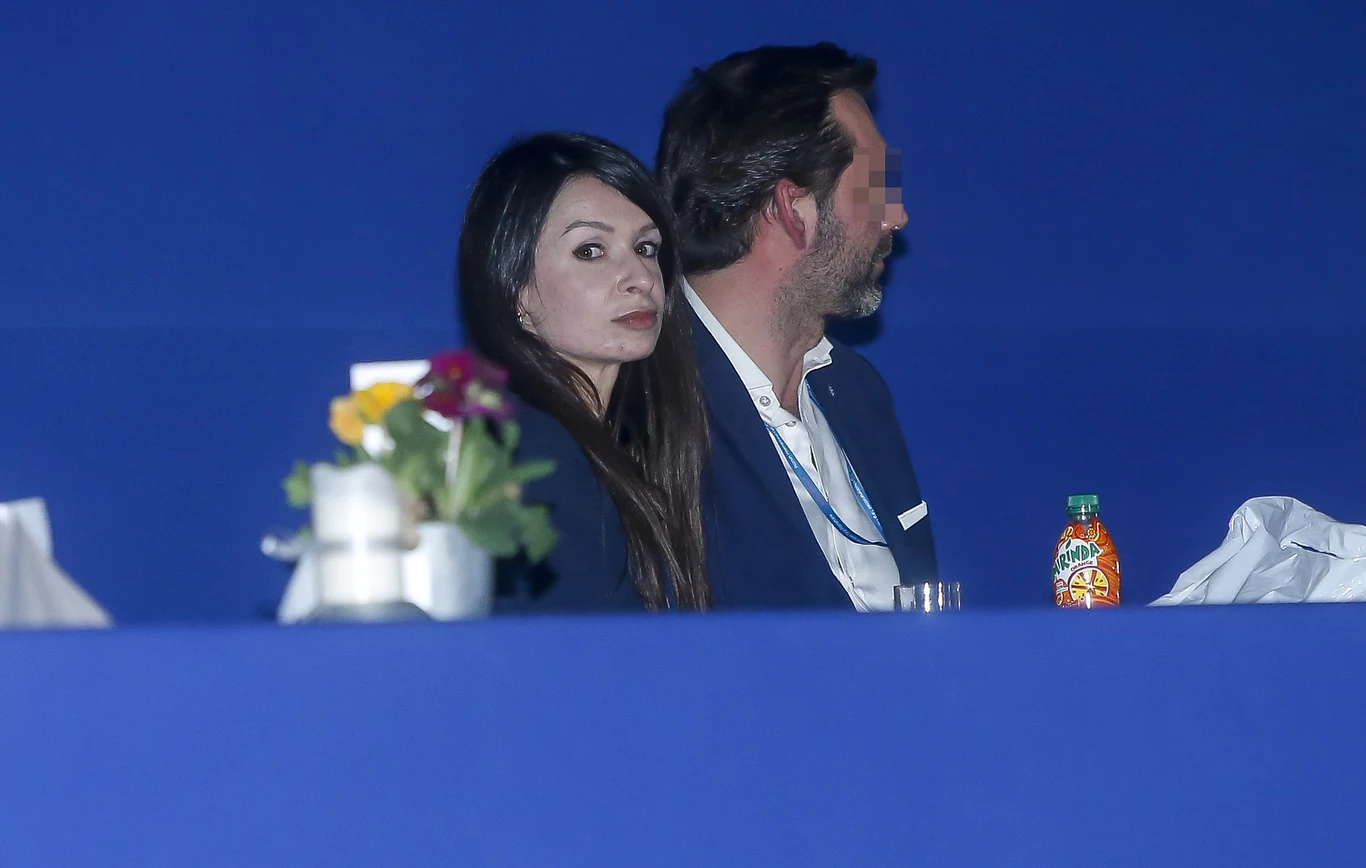 Marta Kaczyńska ze swoim towarzyszem Marta Kaczyńska ze swoim towarzyszem