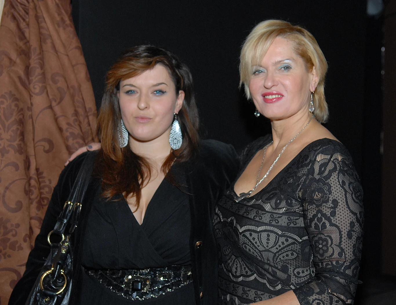 Ewa Kasprzyk z córką Ewa Kasprzyk z córką